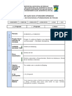 PLANO DE AÇÃO Bullying