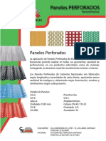 Panel Perforado