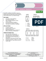 TLP521, TLP521-2, TLP521-4: Description