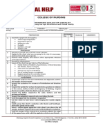 Checklist Assessment of The Eyes and Visual Acuity2021 22