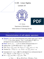 MA 106: Linear Algebra: J. K. Verma Department of Mathematics Indian Institute of Technology Bombay