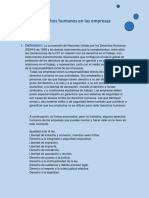 Derechos Humanos en Las Empresas