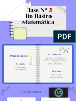 Clase 1. - Matemática