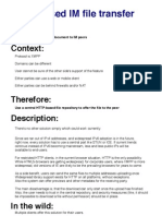 HTTP Based File Transfer Pattern