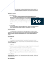 Case Study Intestinal Parasitism