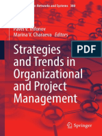 Strategies and Trends in Organizational and Project Management