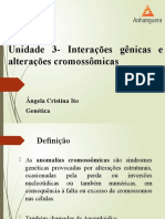 Unidade 3 - Interações Gênicas e Alterações Cromossômicas