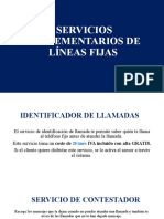 Servicios Suplementarios de Línea Fija