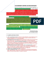 Texto Sobre Discurso de Kerensky Contra Los Bolcheviques. Ideas Principales y Respuestas