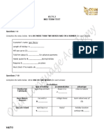 IELTS 2 - MidTerm Test New