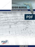 FDOT Design Manual Complete 2022