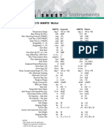 Series B3: 3M175 Roots Meter: Units Imperial Units Metric