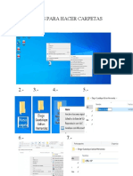 Pasos para Hacer Carpetas