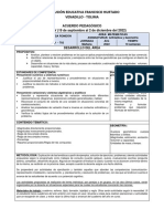 7° Acuerdo Pedagógico 4P Matemáticas