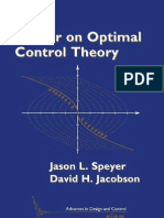 Primer On Optimal Control BOOK Speyer