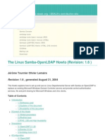 The Linux Samba-OpenLDAP Howto Revision - 1.6)