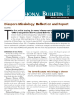 Diaspora Missiology