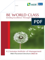 MBA Placements Brochure 2022-23