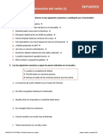 3º ESO. Los Complementos Del Verbo I. Oxford, Geniox. Refuerzo, 7 Páginas. Con Soluciones