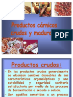 Productos Carnicos Crudos y Madurados