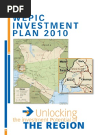 Wepic Investment P L A N 2 0 1 0: The Region