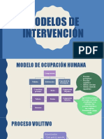 Modelos de Intervención EN PROCESO