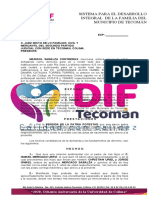 Sistema para El Desarrollo Integral de La Familia Del Municipio de Tecomán