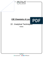 Analytical Techniques