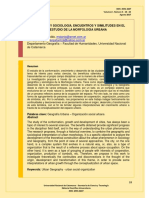 ALANIS, M. e ITURRIZA, J. (2017) Geografía y Sociología. Encuentros y Similitudes en El Estudio de La Morfología Urbana