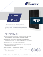 Fiche Technique JSP-60 - 275 - 285 - EN