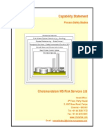 Process Safety Capability Studies