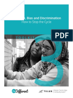 Toolkit 3 Prejudice Bias and Discrimination How To Stop The Cycle