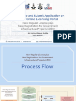 Guide For New Regular License and New ARCC - 013122