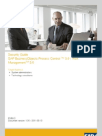 Security Guide Sap Businessobjects Process Control 3.0 / Risk Management 3.0