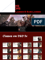 Compêndio de Classes e Subclasses