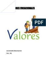 Valores Vocacionales