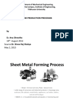 Sheet Metal Forming Process