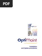 CMMS OptiMaint - Installation and Update Procedure