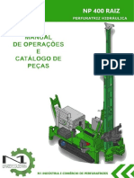 Manual de Operações e Catálogo de Peças - NP400 Raiz