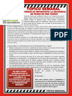 N° 37 - Por Qué Es Importante La Secuencia de Pasos en Una Tarea