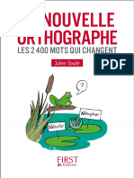 Petit Livre de La Nouvelle Orthographe - Julien SOULIE - Soulie - Julien - Z Lib - Org