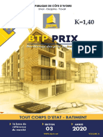 BORDEREAU PRIX BTP Cote D'ivoire 2020 (1) - 023933