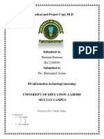 Practical and Project Copy DLD by HUSNAIN RAMZAN 