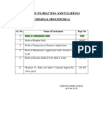 Lecture - Criminal Pleadings