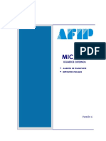 Mic - Dta - Afip