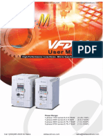 Delta VFD M User Manual