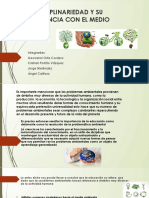 Interdiciplinariedad y Su Importancia Con El Medio Ambiente