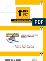 Semana 15 Ratios Financieros