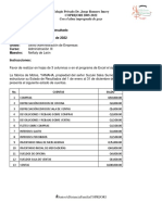 2do. Ejercicio de Estados de Resultados