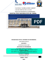 Informe de Internado Hospitalario